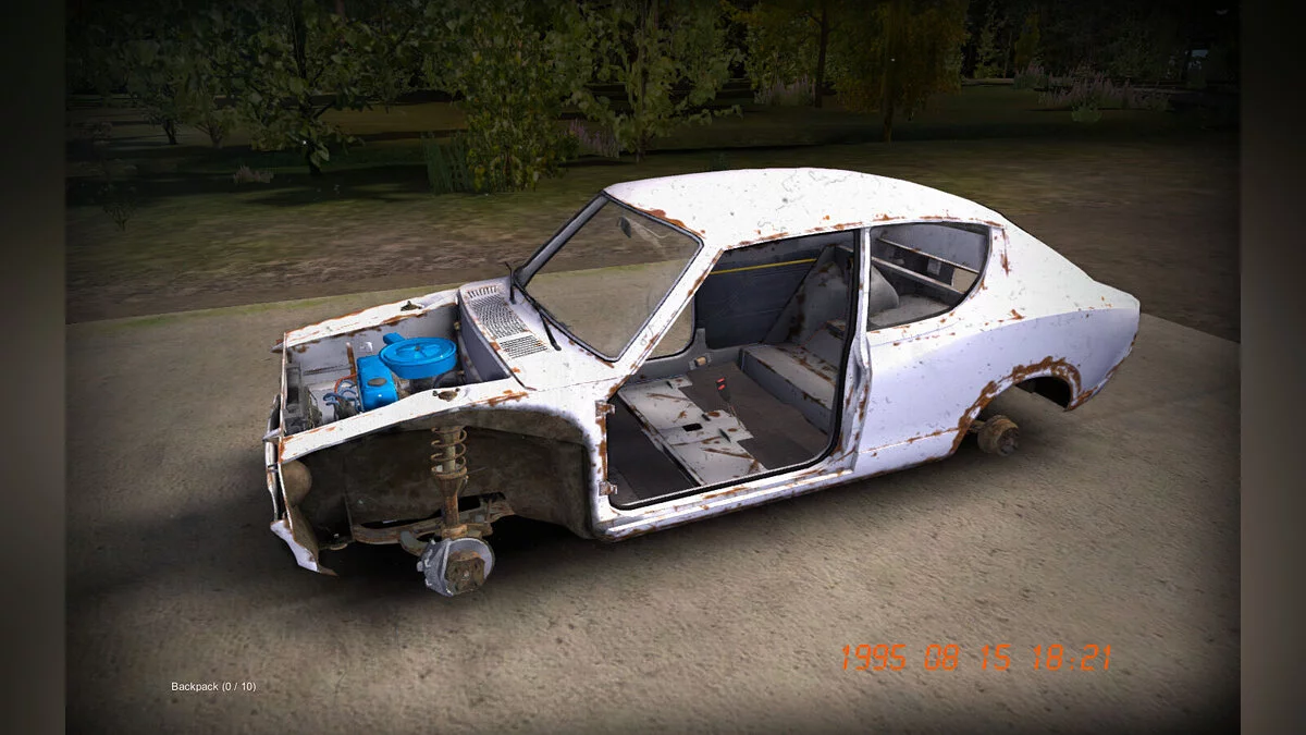 My Summer Car — Белая полусобранная Satsuma
