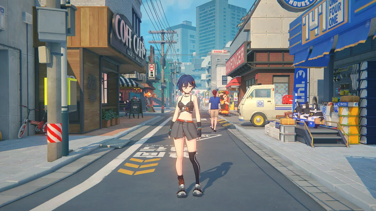 Zenless Zone Zero — Белль в коротком топе