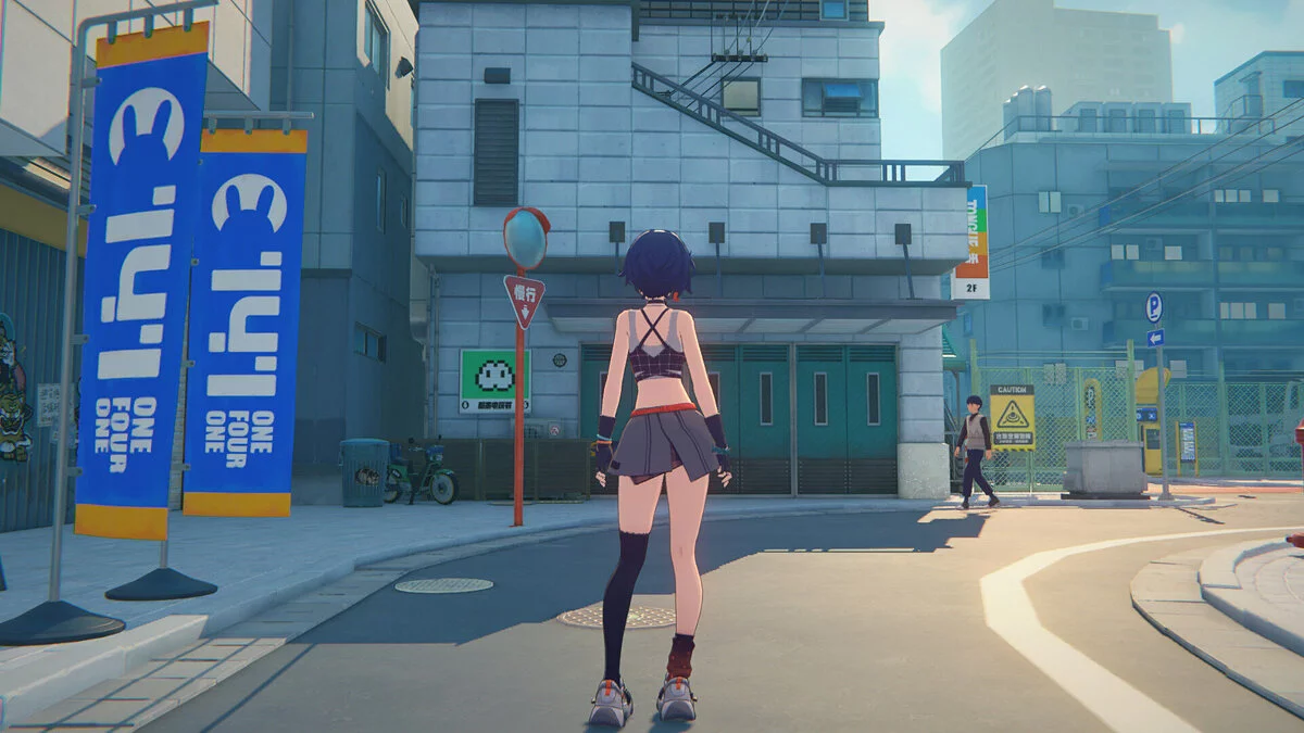 Zenless Zone Zero — Белль в коротком топе