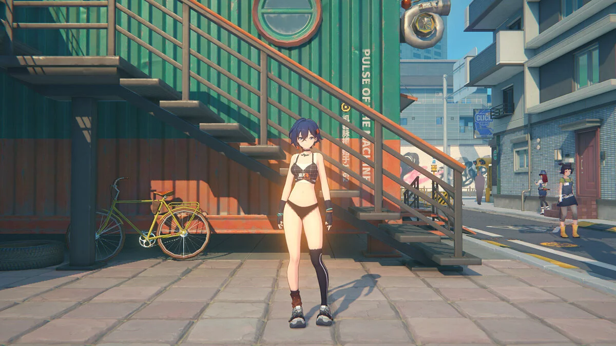 Zenless Zone Zero — Белль в коротком топе