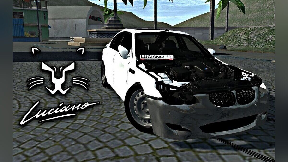 Simple Car Crash Physics Sim — BMW E60 M5 (разбитая)