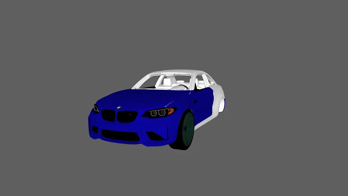 Simple Car Crash Physics Sim — BMW M2 COUPE F87 2015