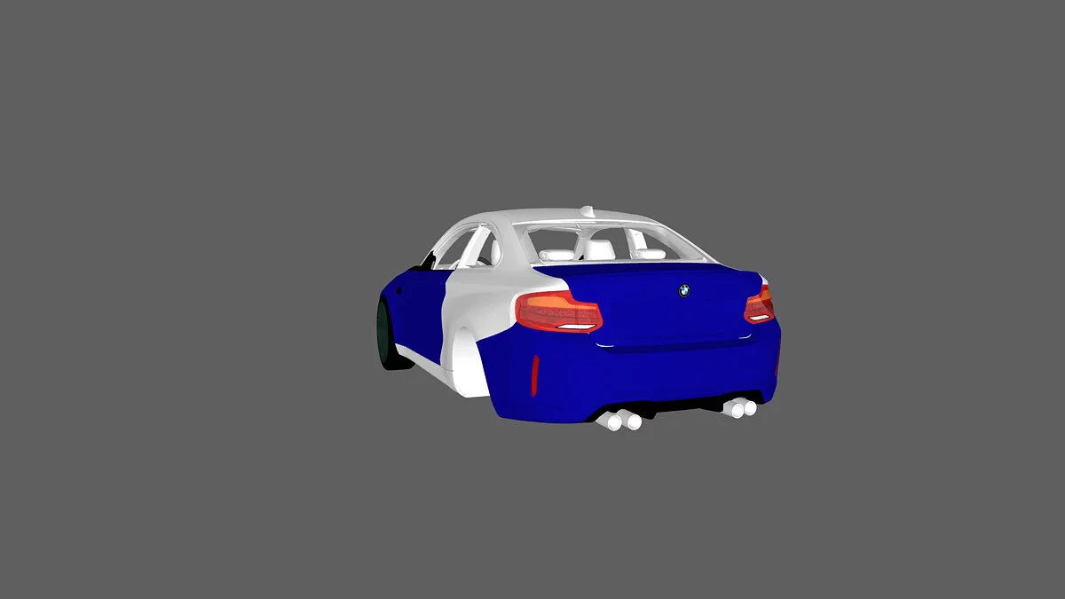 Simple Car Crash Physics Sim — BMW M2 COUPE F87 2015
