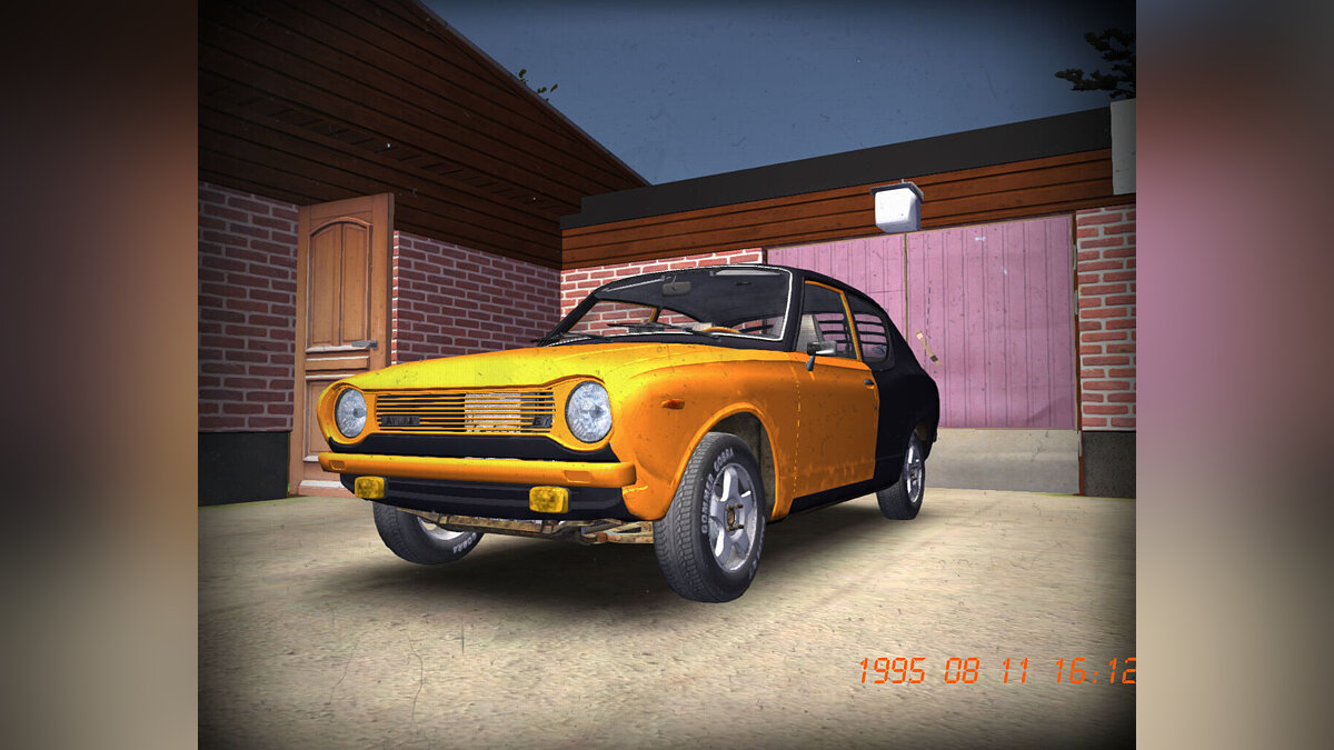 My Summer Car — Чёрно-оранжевая Satsuma