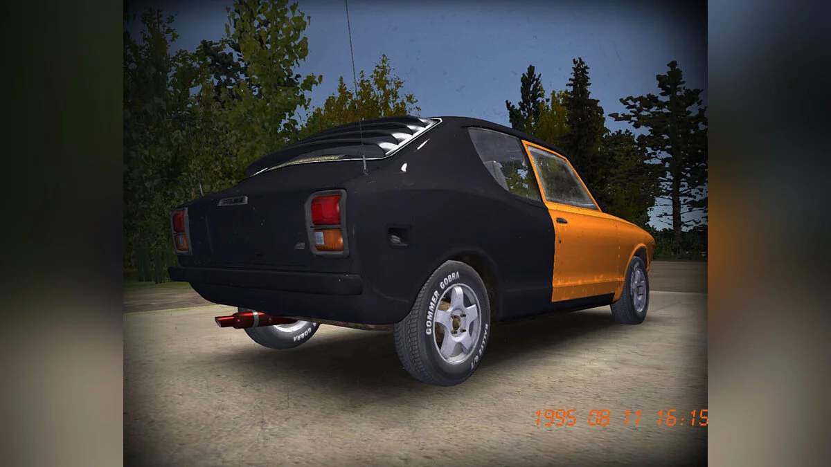 My Summer Car — Чёрно-оранжевая Satsuma