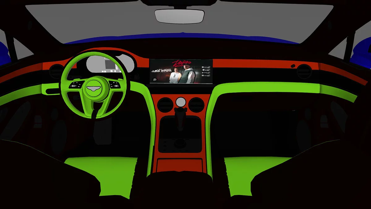 Simple Car Crash Physics Sim — Continental GT Cabrio