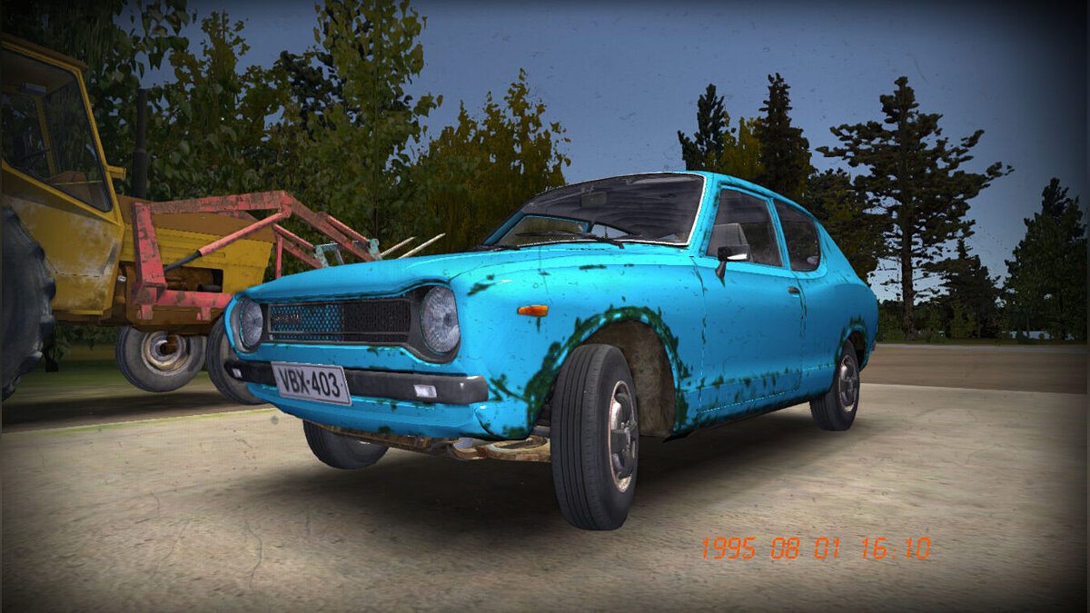 My Summer Car — Голубая сток Сатсума после капитального ремонта, 13 тысяч марок