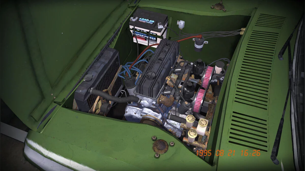 My Summer Car — GT Satsuma, 100к марок, весь тюнинг в гараже, много всего дома