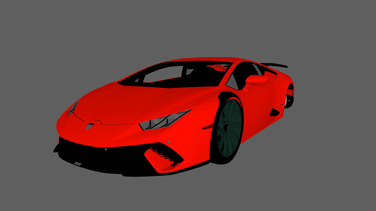 Simple Car Crash Physics Sim — Lamborghini Huracán с тюнингом