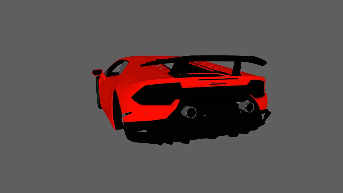Simple Car Crash Physics Sim — Lamborghini Huracán с тюнингом