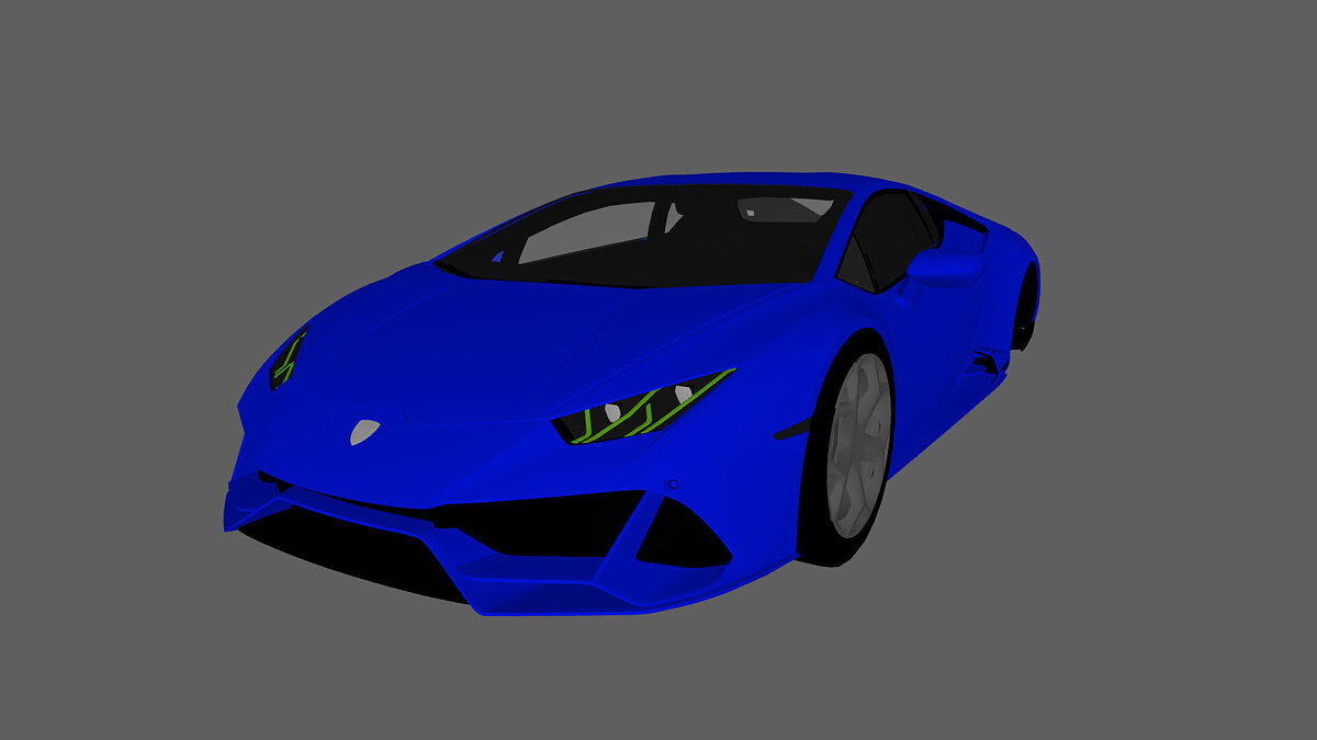 Simple Car Crash Physics Sim — Lamborghini Huracán