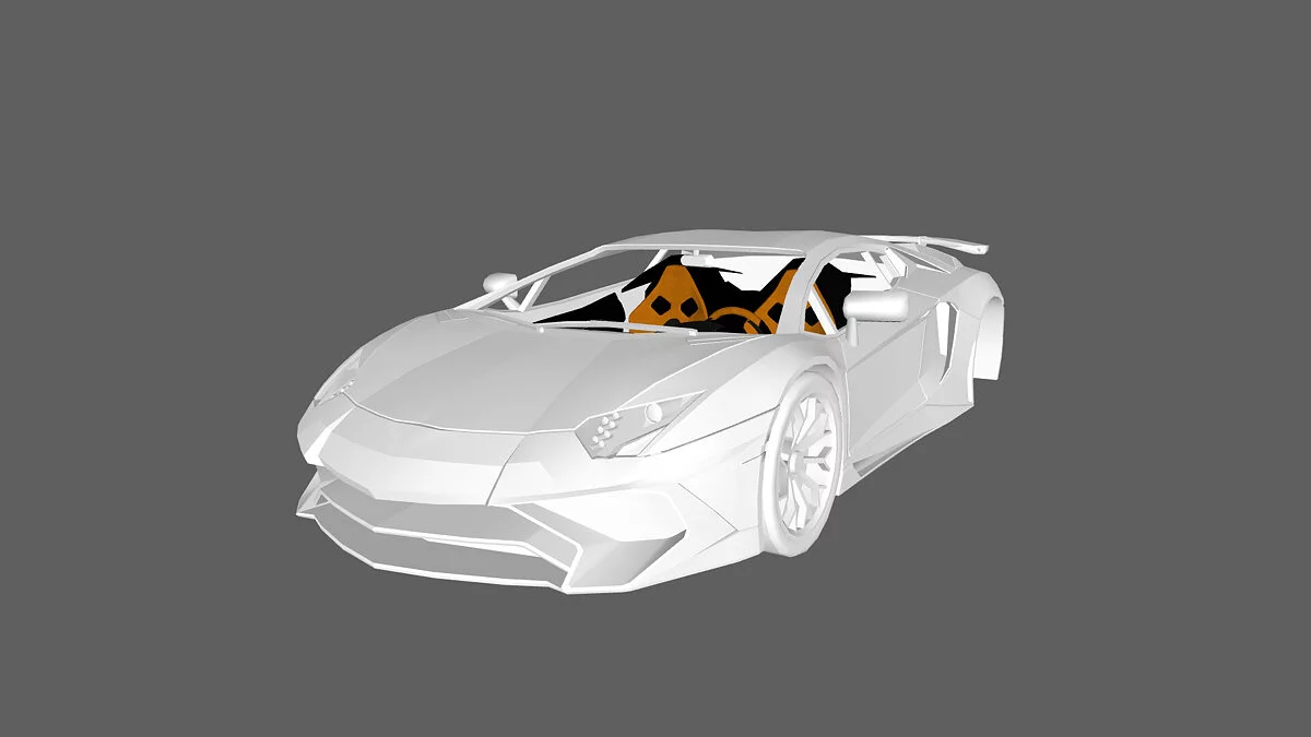 Simple Car Crash Physics Sim — Lamborgini