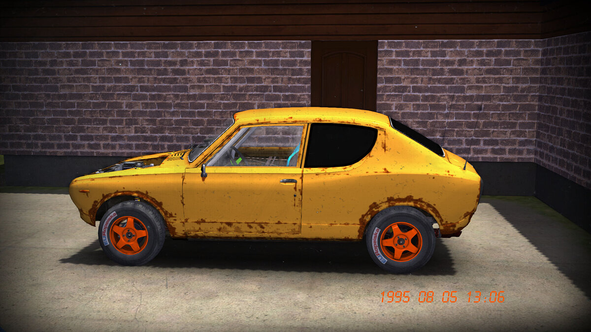 My Summer Car — Оранжевая ржавая спорт Satsuma