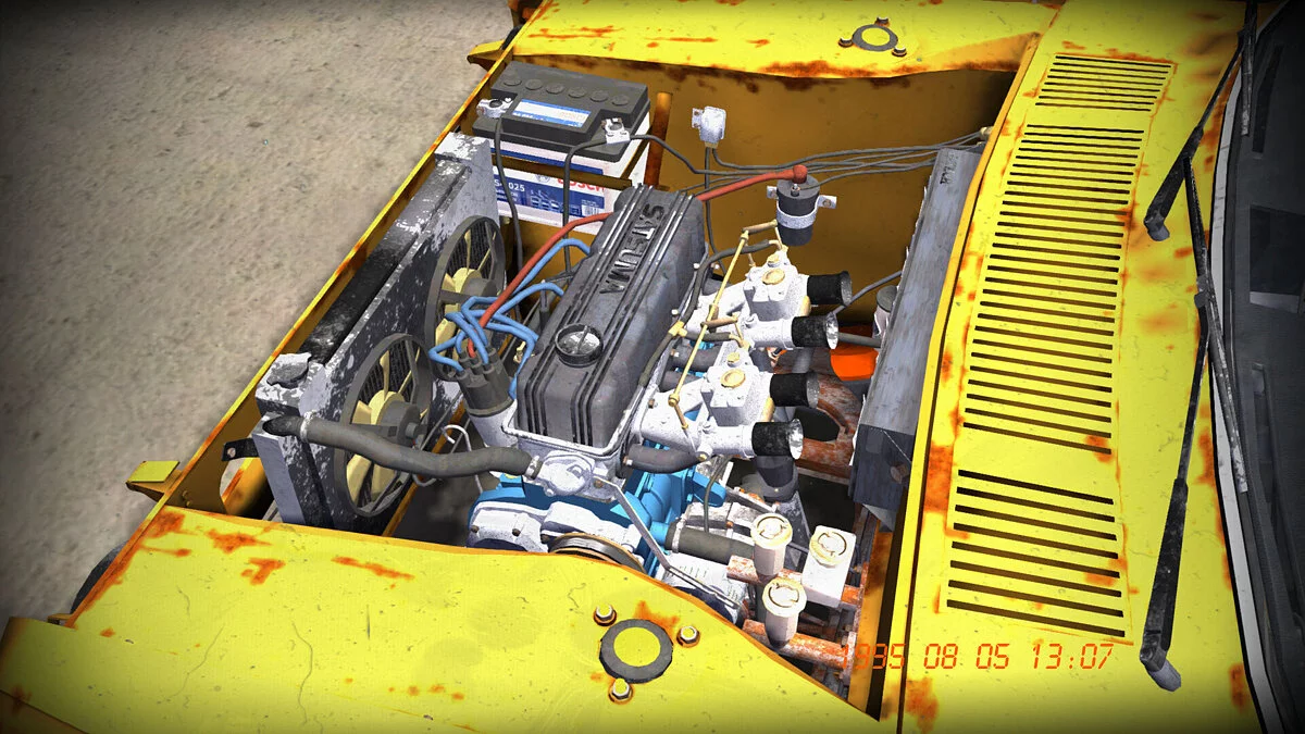 My Summer Car — Оранжевая ржавая спорт Satsuma