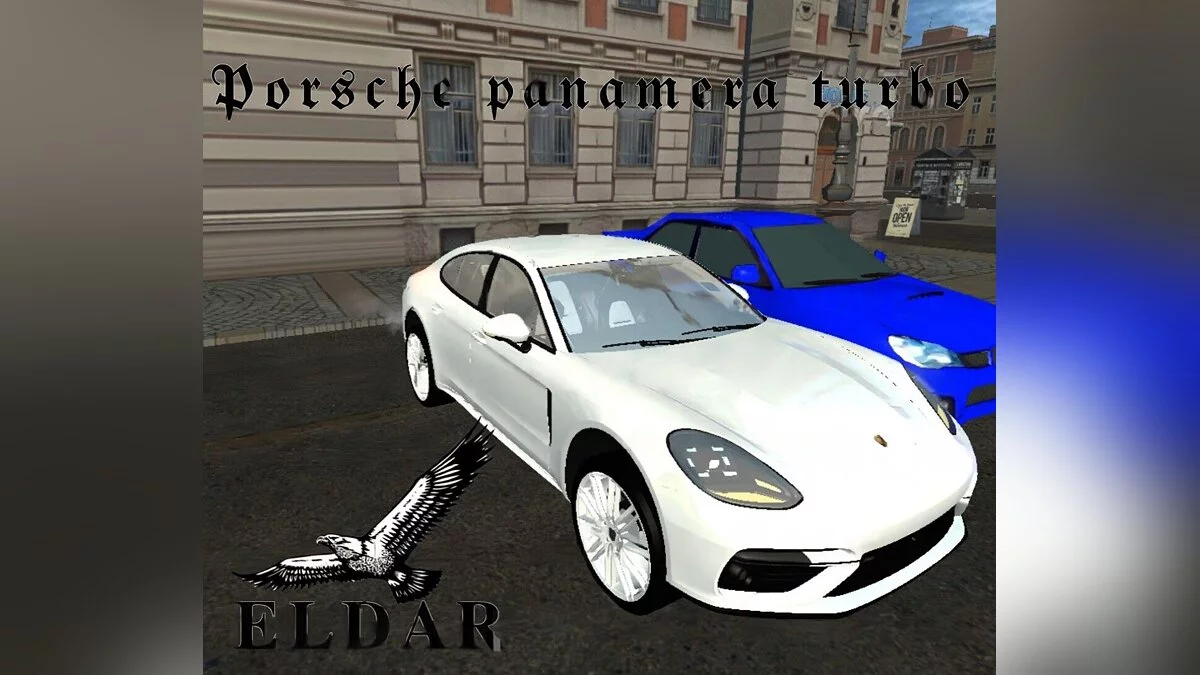 Simple Car Crash Physics Sim — Porsche Panamera turbo