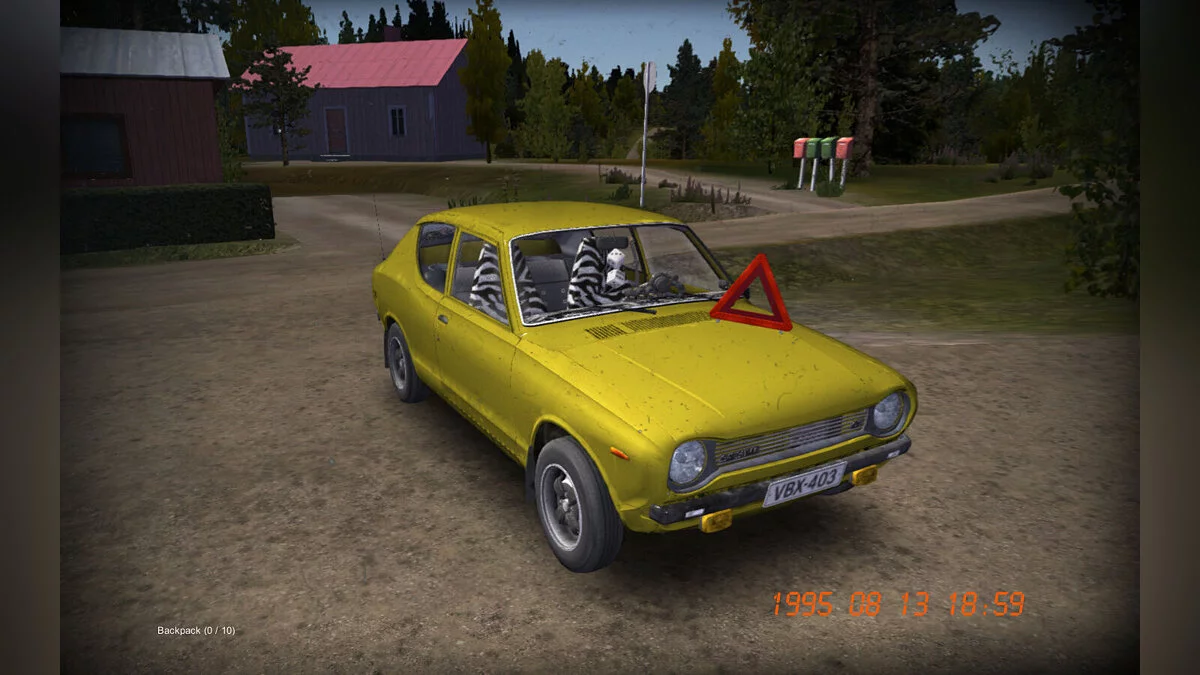 My Summer Car — Пройденный квест, сломанная Satsuma после аварии
