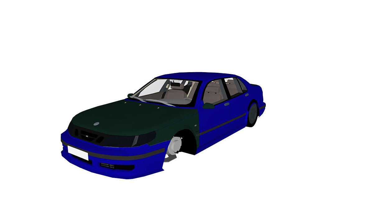 Simple Car Crash Physics Sim — Saab 97-01