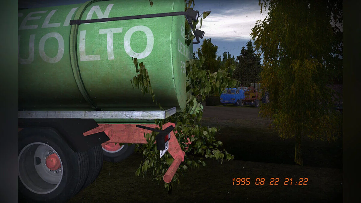 My Summer Car — Satsuma GT для ралли, красная окраска, номера получены