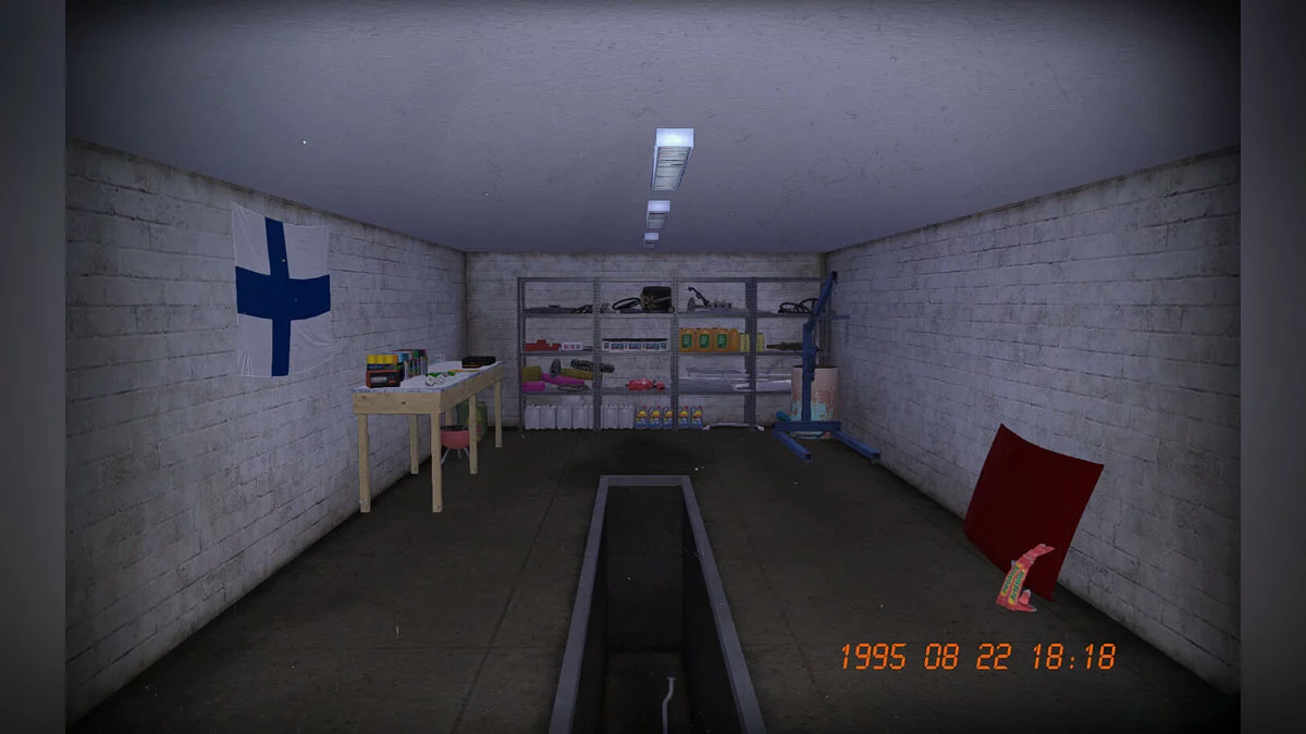 My Summer Car — Satsuma GT Стандартная с красной окраской, номера получены