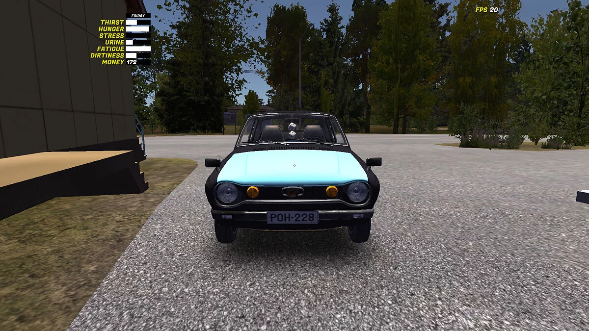 My Summer Car — Satsuma сток, только получены номера