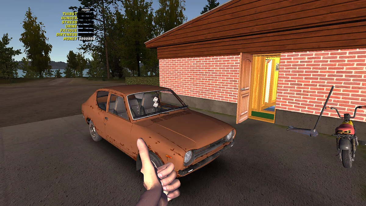 My Summer Car — Сатсума стоковая и ржавая