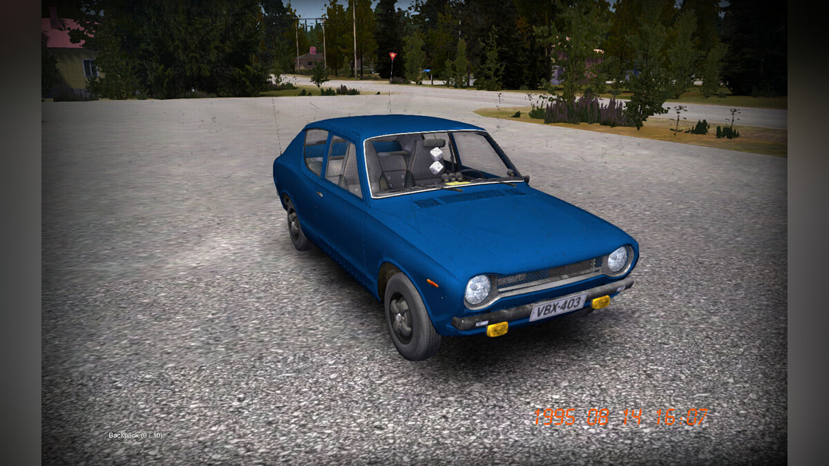 My Summer Car — Синяя оригинальная Satsuma