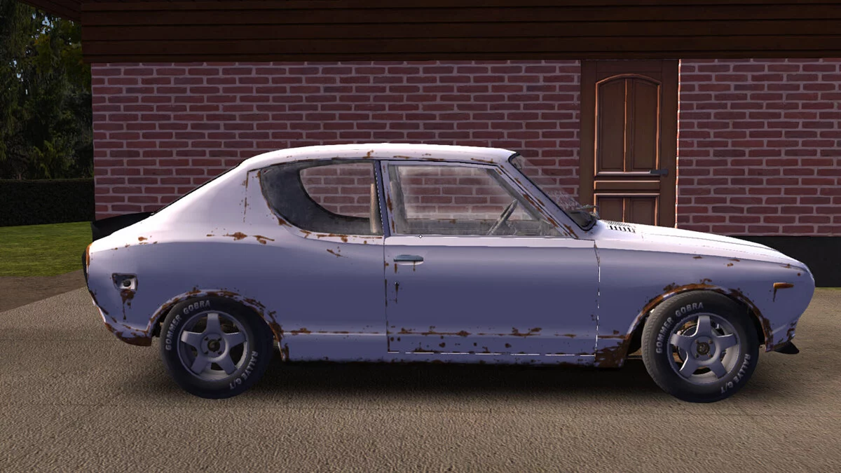 My Summer Car — Собранная белая Satsuma, получены ключи от Гифу и Фургона, есть номера