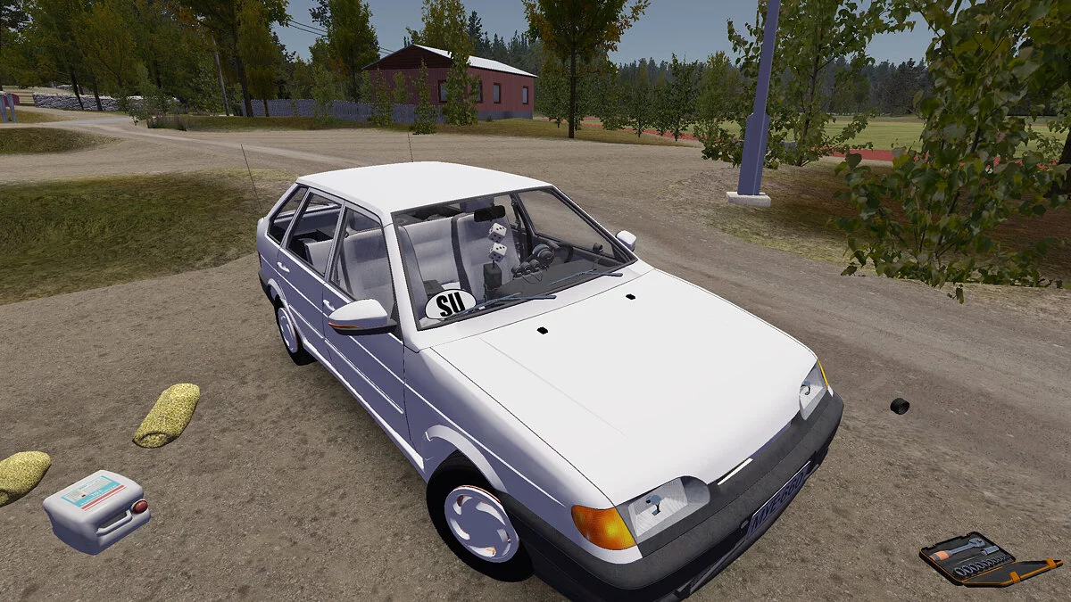 My Summer Car — Собранная четырка с номерами и 9999999 марок