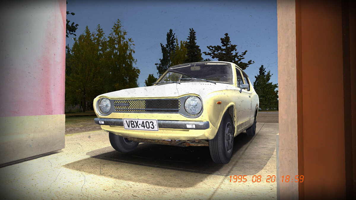 My Summer Car — Сток бежевая Сатсума