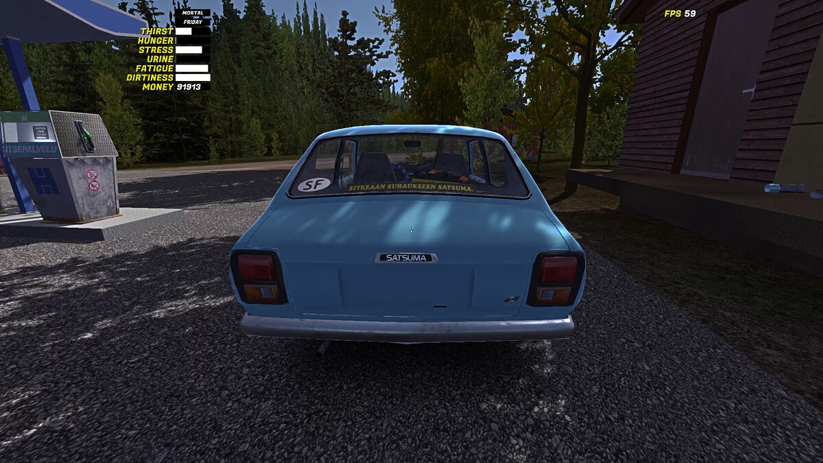 My Summer Car — Сток Сатсума, 90к марок