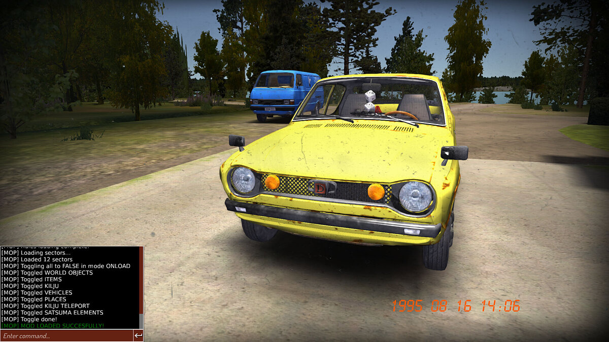 My Summer Car — Сток Сатсума без номеров