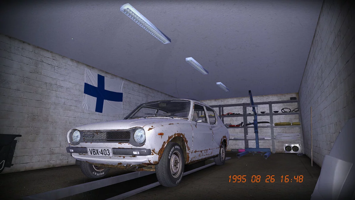 My Summer Car — Сток Сатсума, тюнинг в гараже, выигран дом и машина Свина, 800 тысяч марок