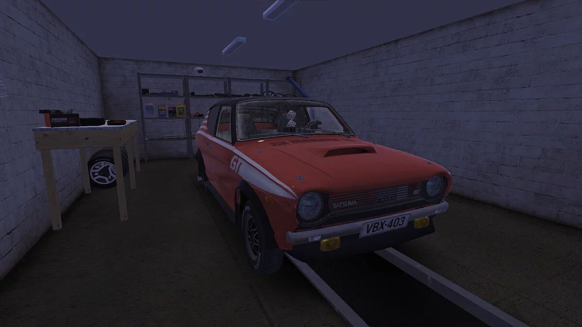 My Summer Car — Тюнингованная Красная Satsuma GT