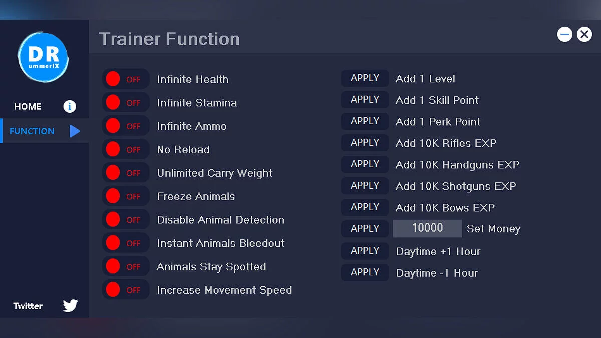 theHunter: Call of the Wild — Трейнер (+20) [Game Version: 2806253] 15.08.24