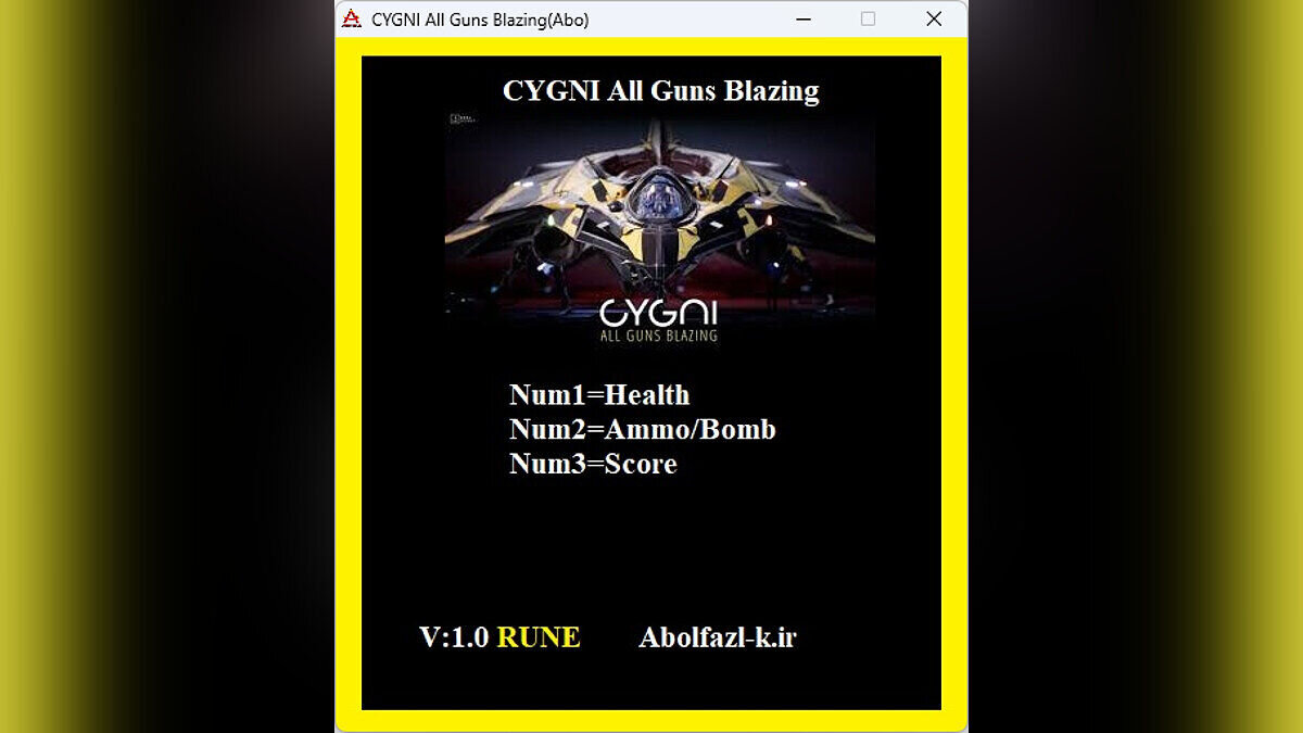 Cygni: All Guns Blazing — Трейнер (+3) [1.0]