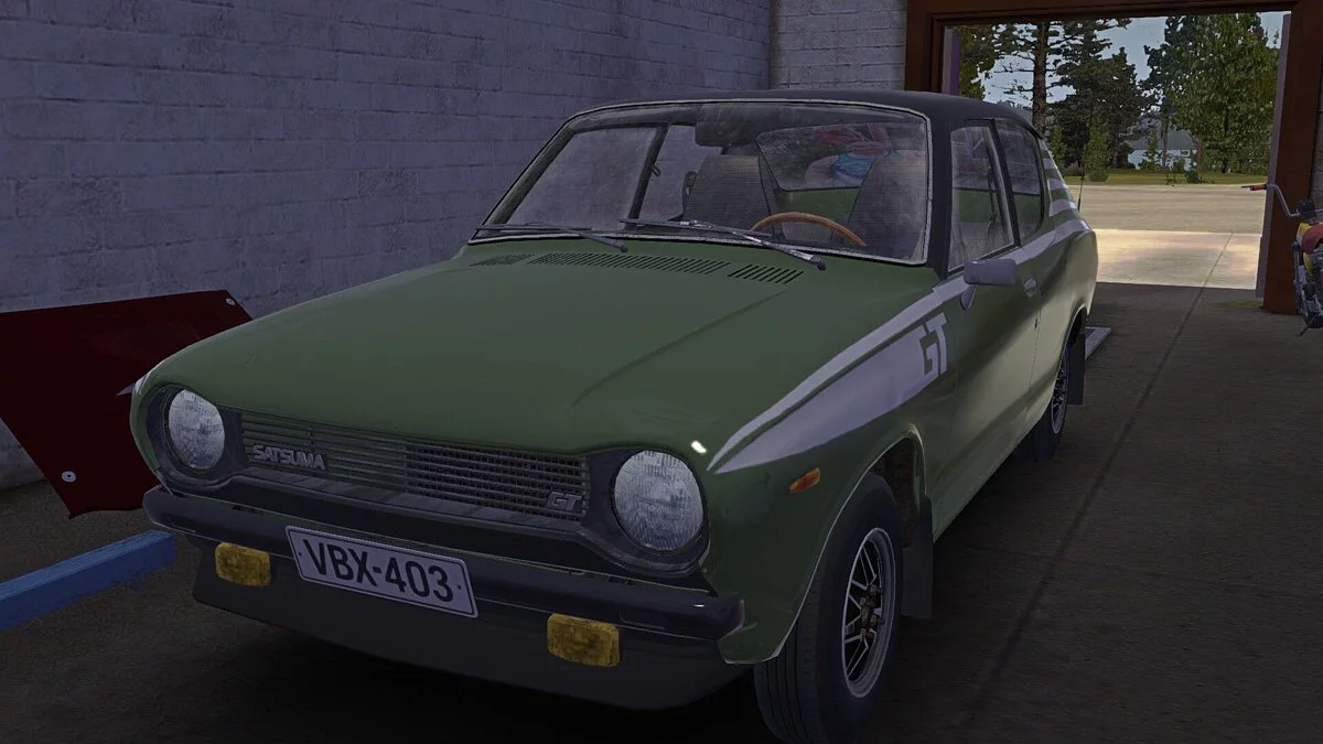 My Summer Car — Зелёная Satsuma GT для получения достижения