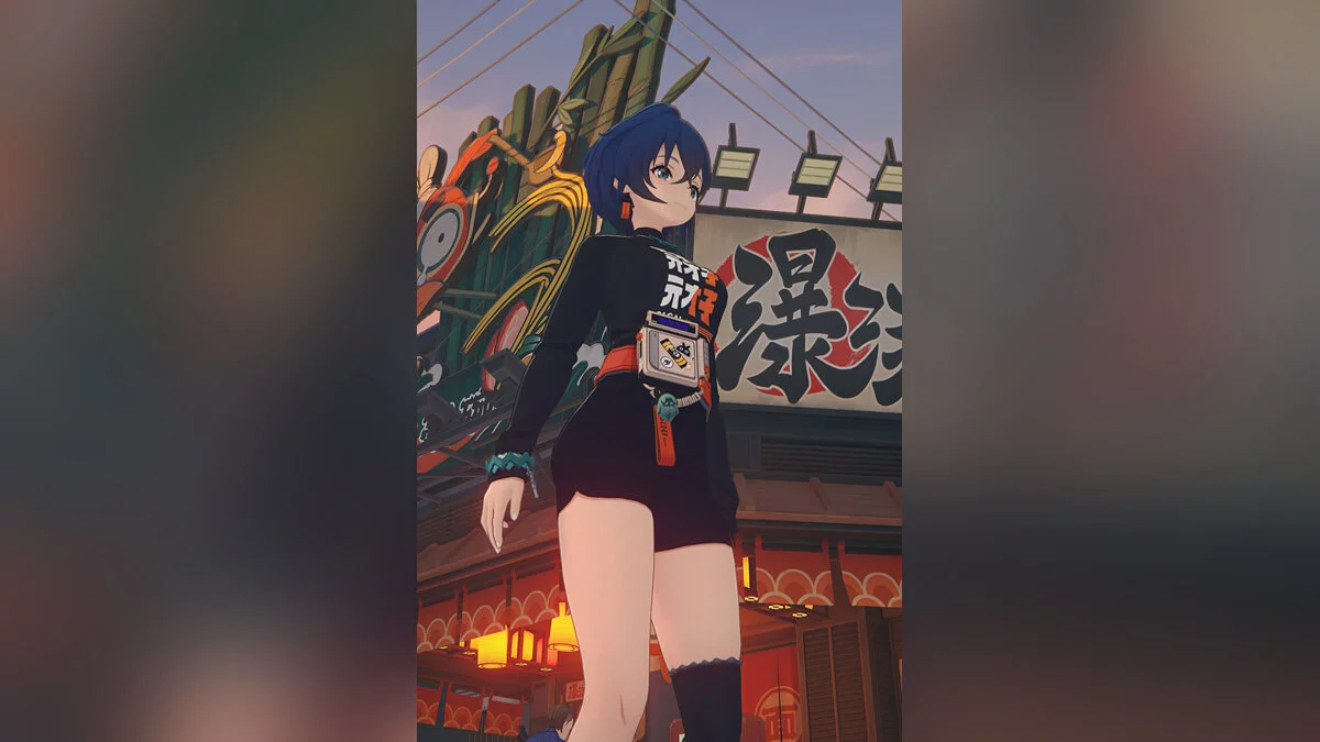 Zenless Zone Zero — Бэлль без куртки и юбки