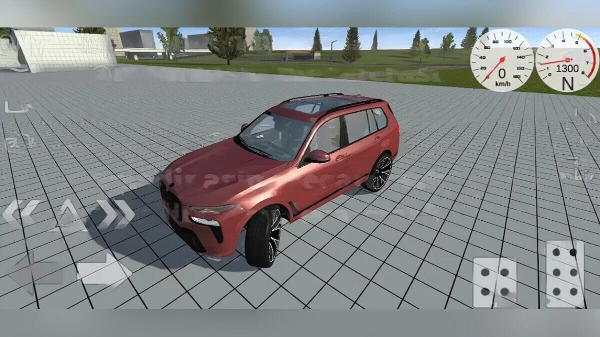 Simple Car Crash Physics Sim — BMW X7