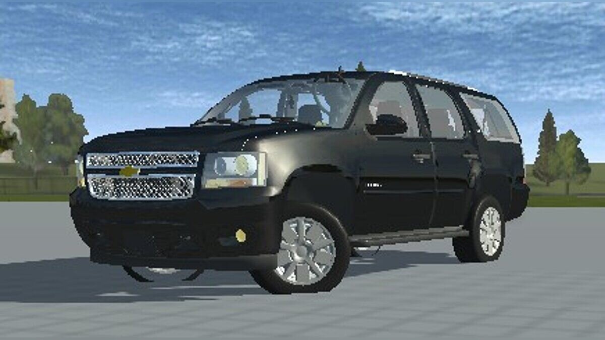 Simple Car Crash Physics Sim — Chevrolet Tahoe