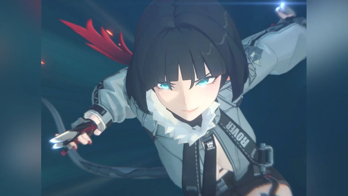 Zenless Zone Zero — Джейн Доу без рубашки