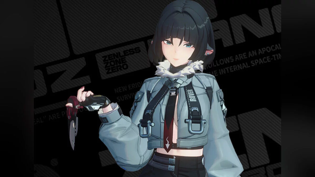 Zenless Zone Zero — Джейн Доу без рубашки