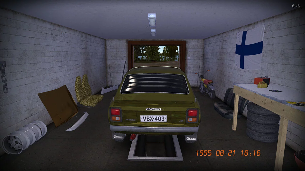 My Summer Car — Gold Satsuma, имеются номера, бесконечные деньги
