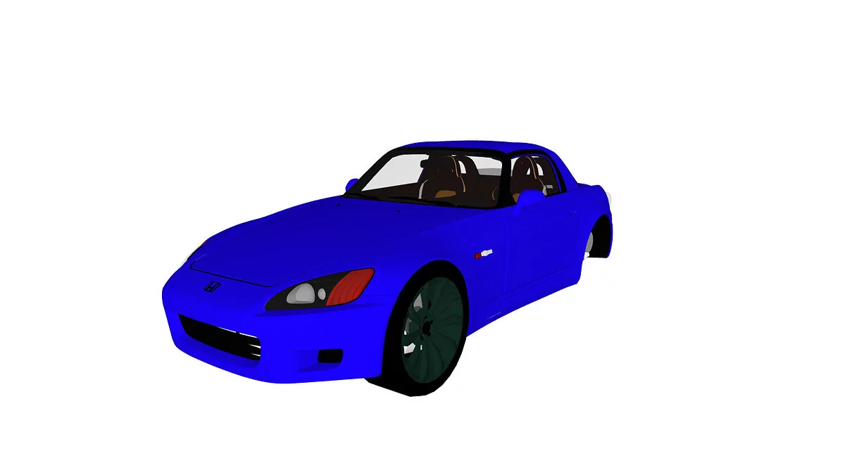 Simple Car Crash Physics Sim — Honda S2000