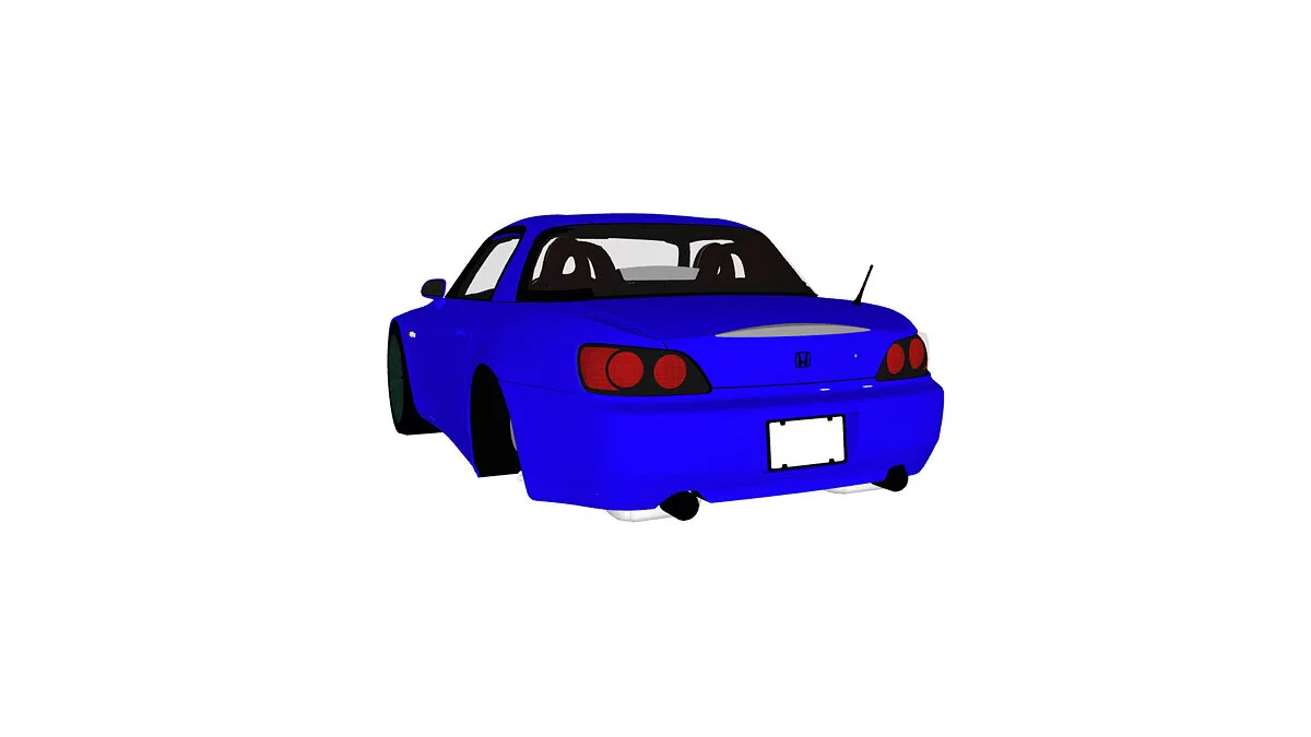 Simple Car Crash Physics Sim — Honda S2000