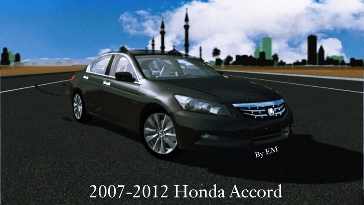 Simple Car Crash Physics Sim — Honda_Accord 2007-2012