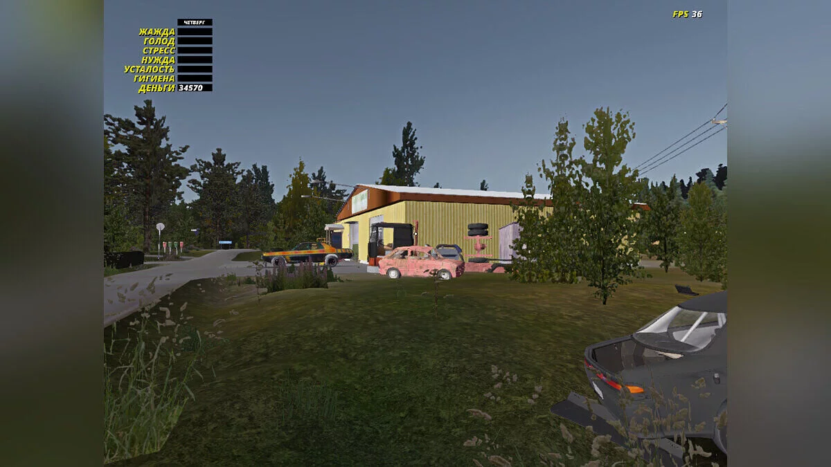 My Summer Car — Квест: Toyota Mark II. Авария после Ралли