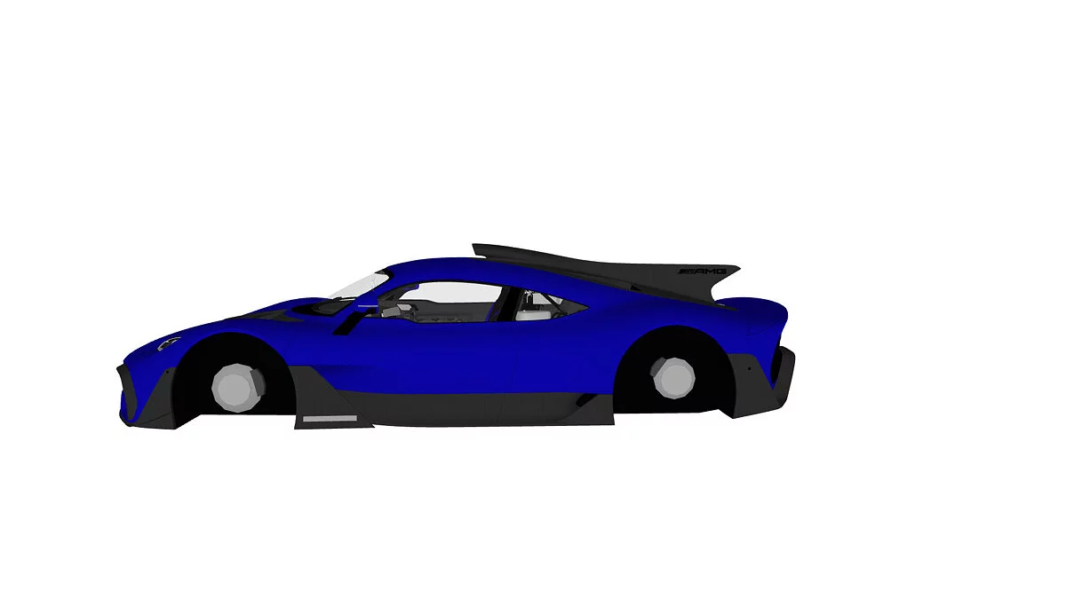 Simple Car Crash Physics Sim — Mercedes-Benz One