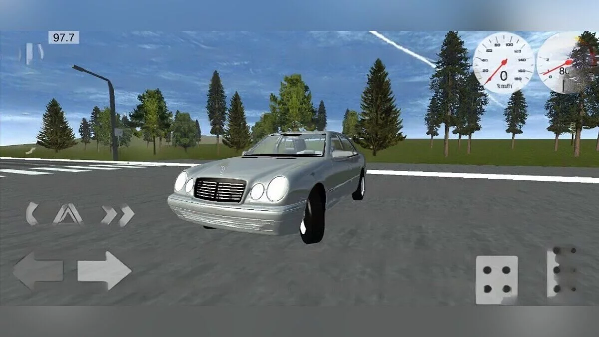 Simple Car Crash Physics Sim — Mercedes Benz w210