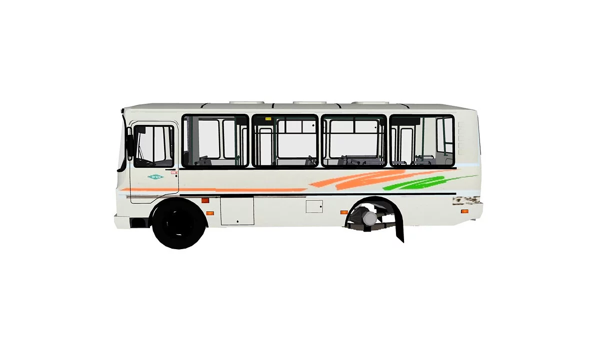 Simple Car Crash Physics Sim — Паз 3205 Моршанское АТП