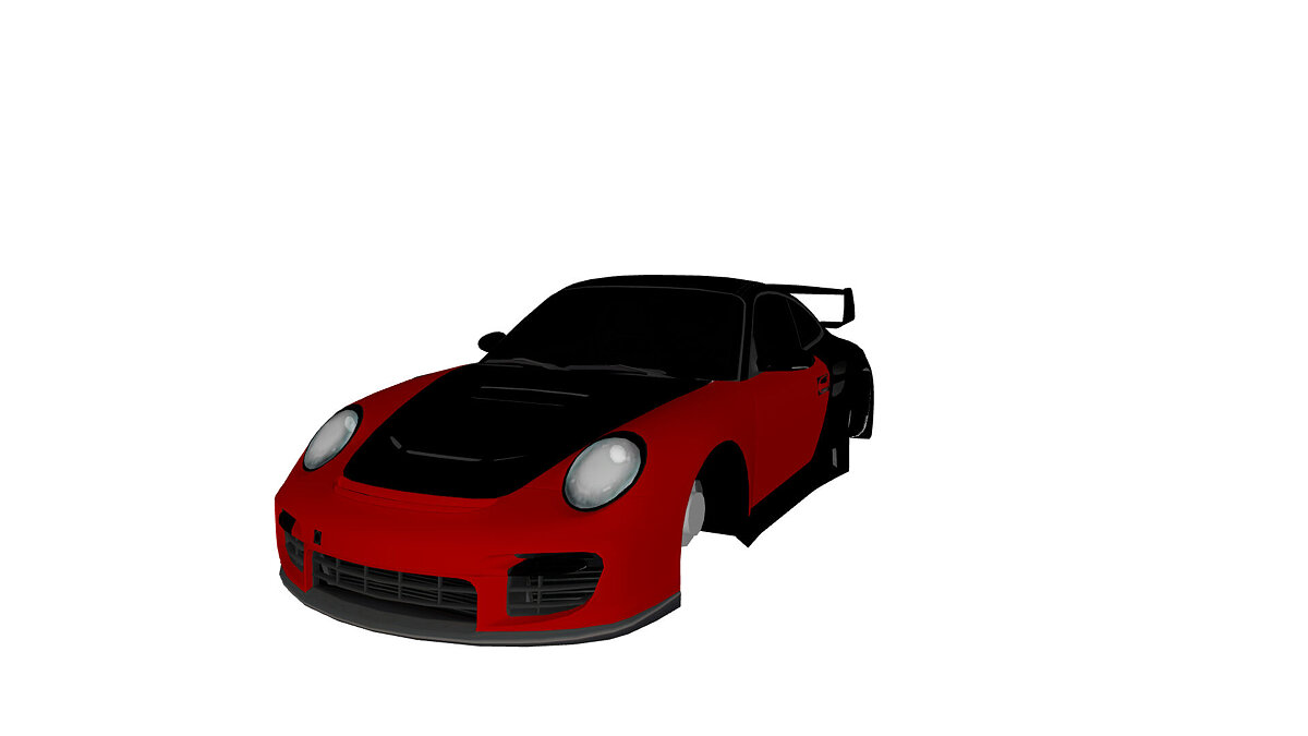 Simple Car Crash Physics Sim — Porshe 911 GT2